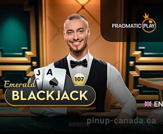 Emerald Blackjack von Pragmatic Play